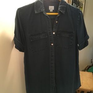 Denim look shirt never worn
